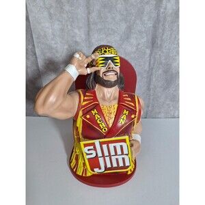 MACHO MAN RANDY SAVAGE Slim Jim Display 2025 Collector Series Mint - Brand New!